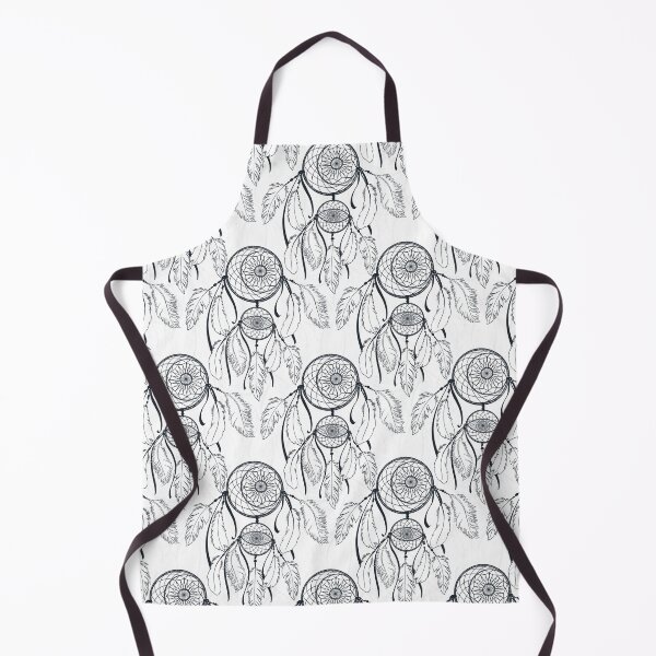 Item preview, Classy Black dreamcatcher White Pattern designed and sold by NdesignTrend.