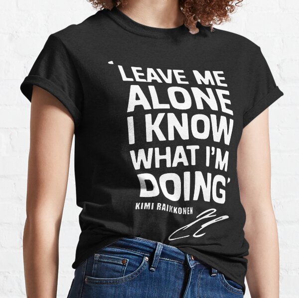 Leave Me Alone Football Is on T-Shirt T-Shirt / Navy / L