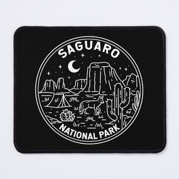 Item preview, Saguaro National Park Arizona Monoline designed and sold by KrisSidDesigns.