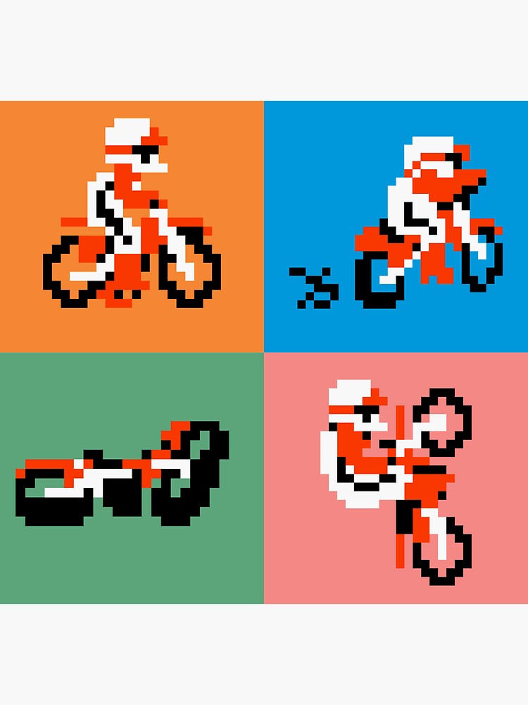 excitebike art excitebike art