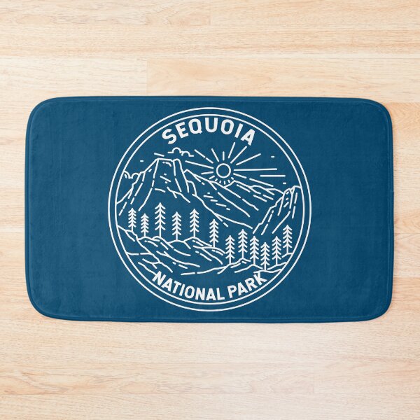 Item preview, Sequoia National Park California Monoline designed and sold by KrisSidDesigns.
