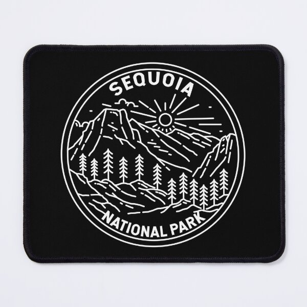 Item preview, Sequoia National Park California Monoline designed and sold by KrisSidDesigns.