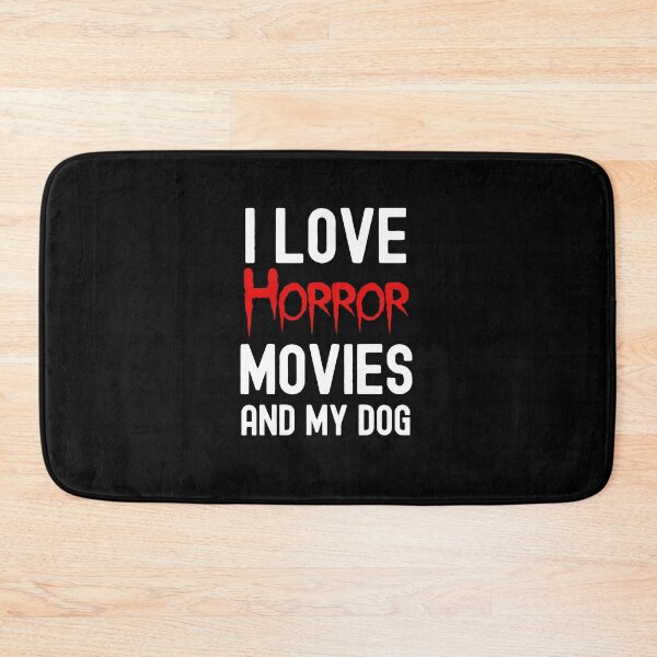 Item preview, Horror Movies And My Dog, Horror Movie Obsessed designed and sold by SportyDogShop.