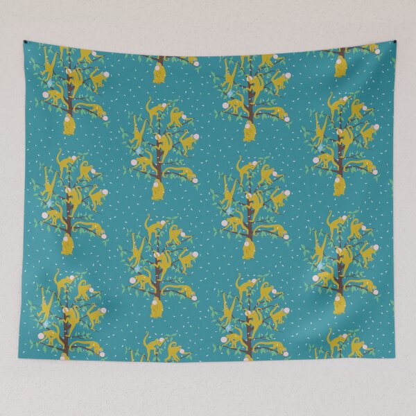 Item preview, Monkeys Blowing Bubbles designed and sold by Amy Hadden.