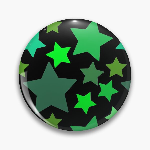 Item preview, shades of green star pattern - pattern designed and sold by Jessi-Sketches.