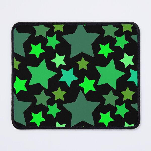 Item preview, shades of green star pattern - pattern designed and sold by Jessi-Sketches.