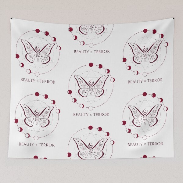 Item preview, Beauty Is Terror (Red) designed and sold by AcademiaCollege.