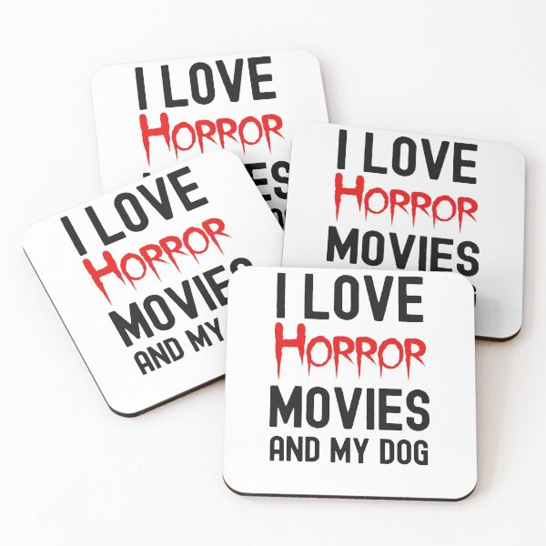 Item preview, Horror Movies And My Dog, Horror Movie Obsessed designed and sold by SportyDogShop.