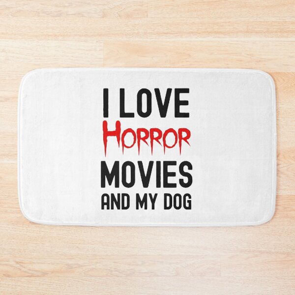 Item preview, Horror Movies And My Dog, Horror Movie Obsessed designed and sold by SportyDogShop.