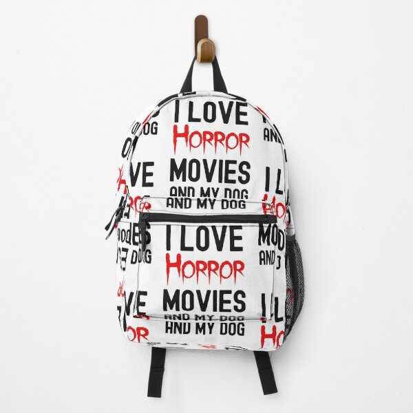 Item preview, Horror Movies And My Dog, Horror Movie Obsessed designed and sold by SportyDogShop.