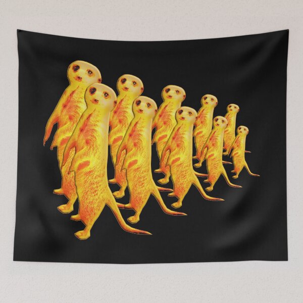 Item preview, FUNNY AND HAPPY MEERKATS FAMILY - GREAT GIFT FOR KIDS AND SURICATE LOVER designed and sold by Ralek.