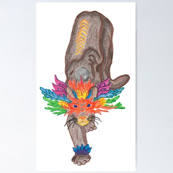 Item preview, Panther god designed and sold by Pi-and-Q.