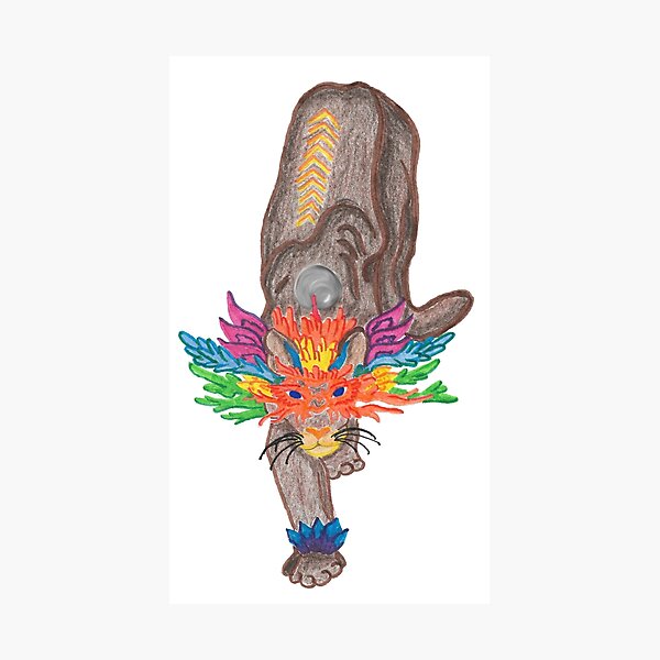 Item preview, Panther god designed and sold by Pi-and-Q.