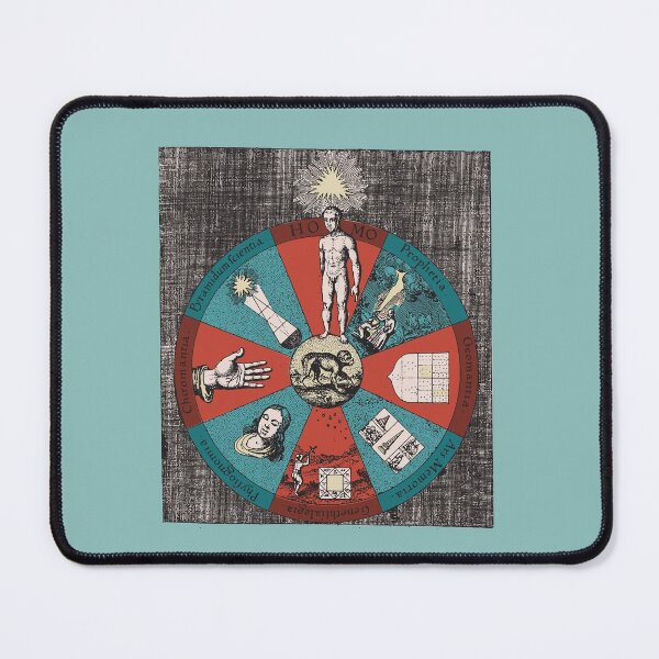 Item preview, Alchemic Illustration, Vintage Fludd Esoteric mandala art designed and sold by IsisOsiris.