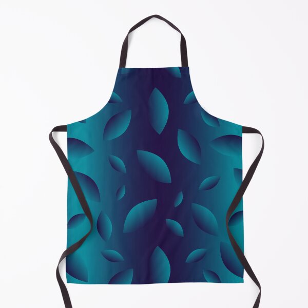 Item preview, Blue leaves pattern designed and sold by Kamiri.