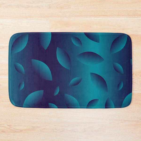 Item preview, Blue leaves pattern designed and sold by Kamiri.