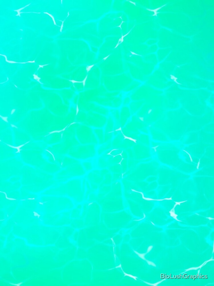 Thumbnail 4 of 4, iPhone Case, Turquoise Ocean Water Reflection Pattern designed and sold by BioLushGraphics.