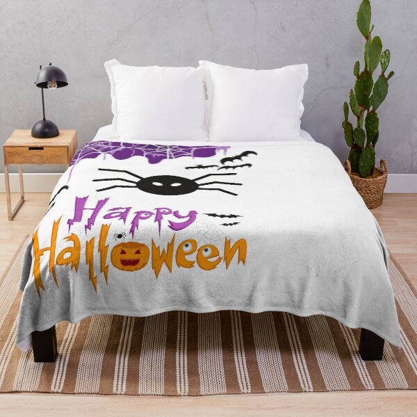 Item preview, Spooky Happy Halloween spiders and bats- men’s and women’s Halloween designed and sold by Designs Of all kinds.