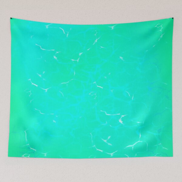 Item preview, Turquoise Ocean Water Reflection Pattern designed and sold by BioLushGraphics.
