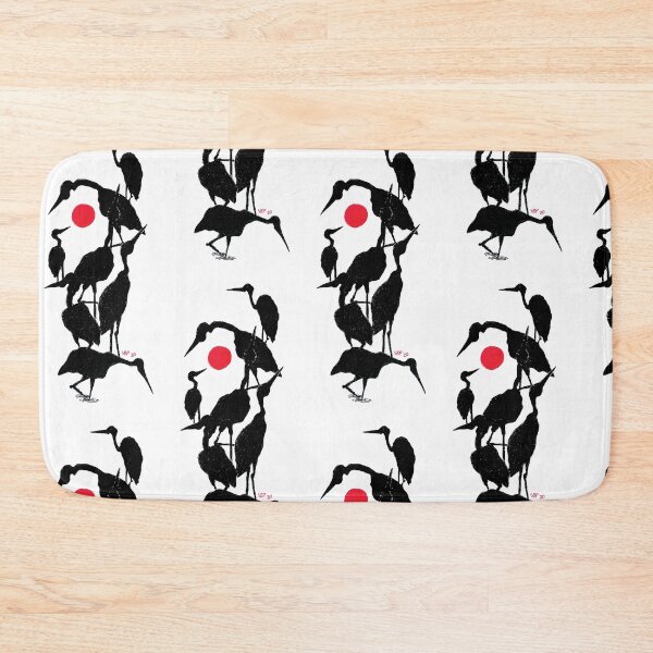 Item preview, herons and red sun designed and sold by SethBondPerry.