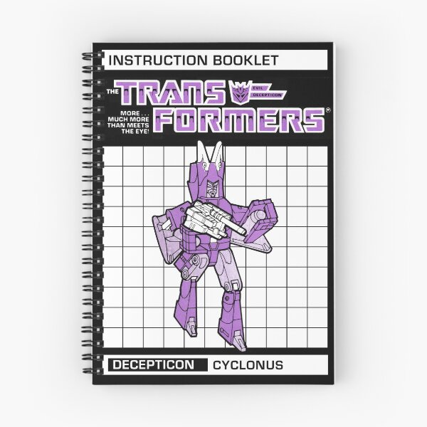Item preview, Transformers Instructions: Cyclonus designed and sold by SixoTF.