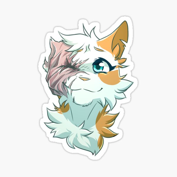 Cute Warrior Cats Sticker set