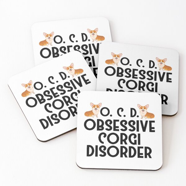 Item preview, Obsessive Corgi Disorder - Corgi sayings designed and sold by print hasan.