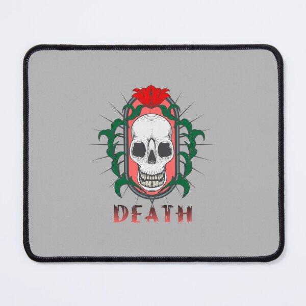 Item preview, Halloween Death Skull Floral Art designed and sold by PodiShawna.