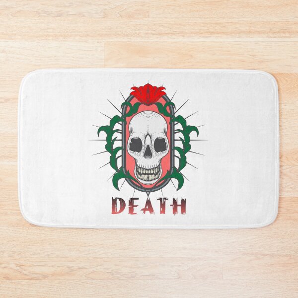 Item preview, Halloween Death Skull Floral Art designed and sold by PodiShawna.