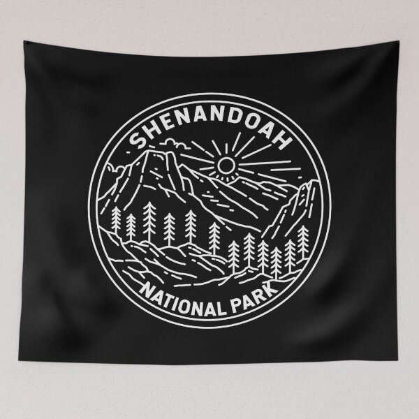 Item preview, Shenandoah National Park Virginia Monoline designed and sold by KrisSidDesigns.