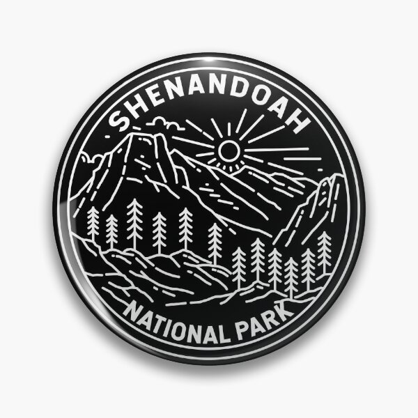Item preview, Shenandoah National Park Virginia Monoline designed and sold by KrisSidDesigns.