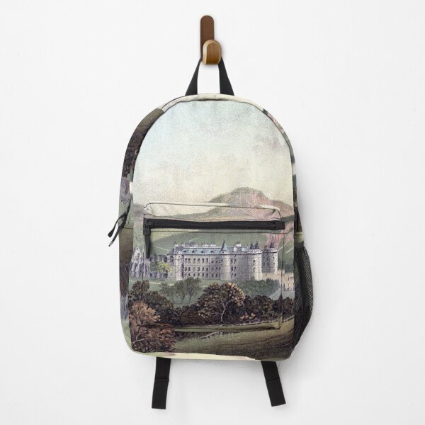 Item preview, Vintage Illustration of Holyrood Palace, Arthur's Seat & Salisbury Crags, Edinburgh designed and sold by yourscotland.