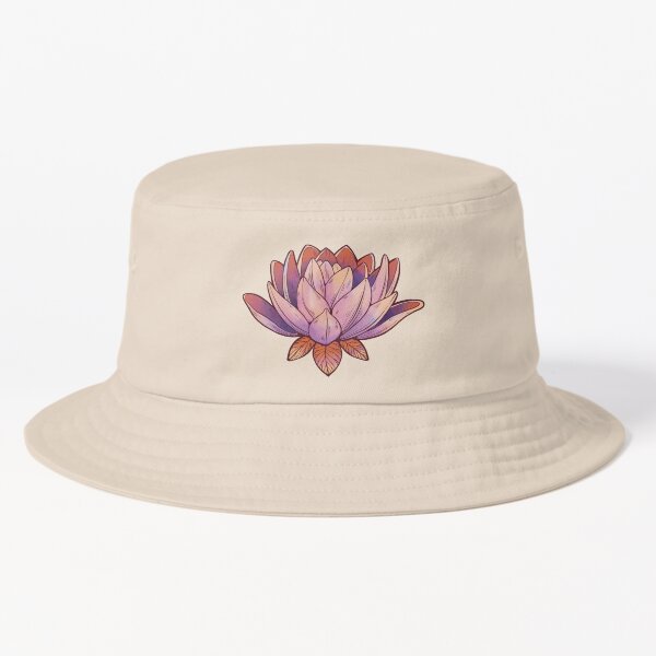 話題の行列 LOTUS PATTERN BUDS PATTERN 輝く高品質な BUCKET HAT