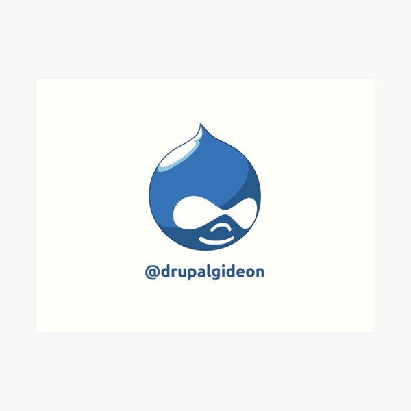 @drupalgideon Art Print