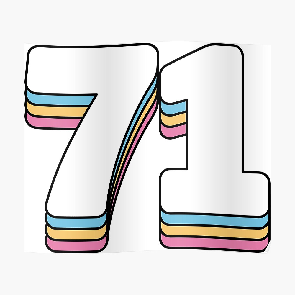 24 number Sticker for Sale by HanakiArt