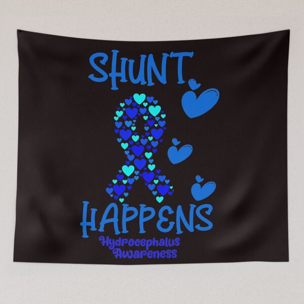 Item preview, Shunt happens hydrocephalus Awareness  - hydrocephalus awareness month  designed and sold by Designs Of all kinds.