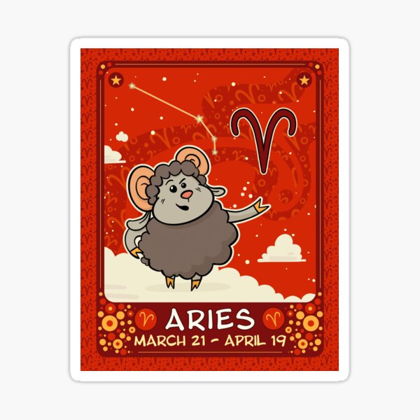 Aries Toon Sticker