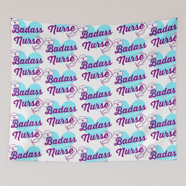 Item preview, Badass Nurse designed and sold by Mariano Topno.