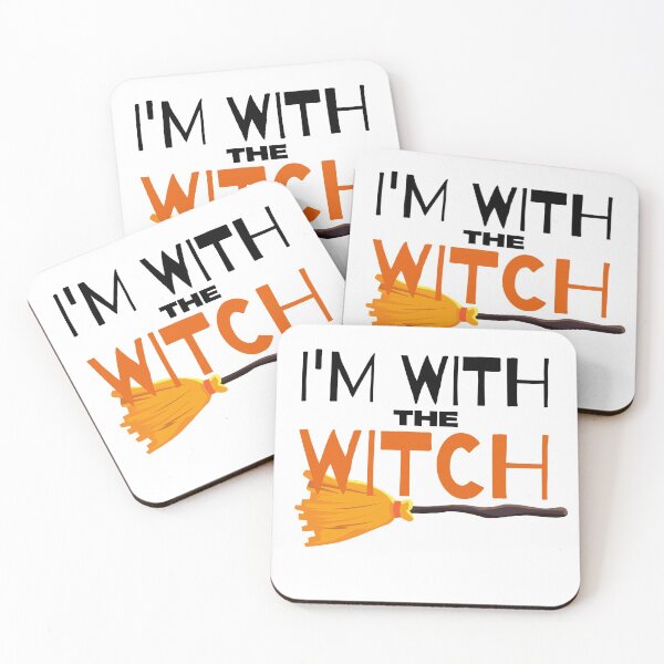 Item preview, I'm With The Witch designed and sold by TThousand.