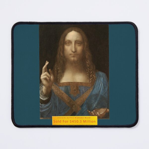 Item preview, Leonardo Da Vinci's Salvator Mundi sold for a record-breaking $450 million designed and sold by VanyssaGraphics.