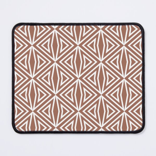 Item preview, Clay Brown and White Minimal Diamond Pattern 3 Coordinates w/ Behr Popular Color 2022 Perfect Penny S180-6 designed and sold by ColorOfTheYears.
