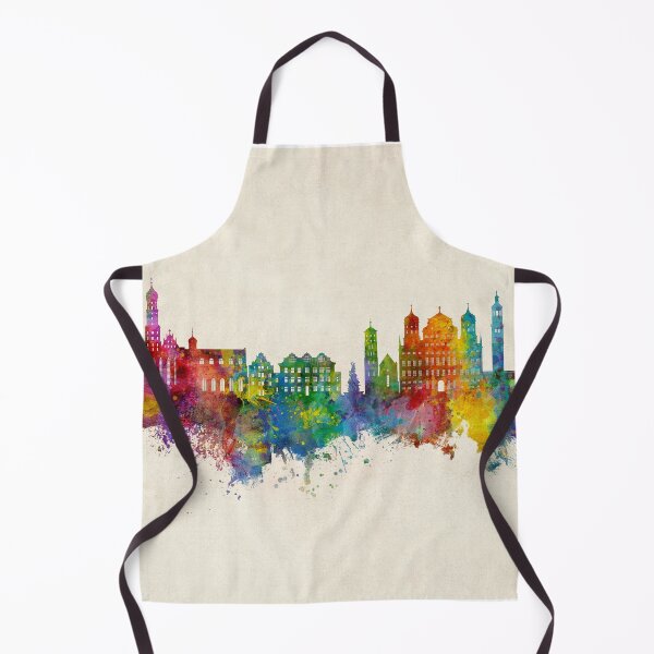 Item preview, Augsburg Germany Skyline designed and sold by ArtPrints.