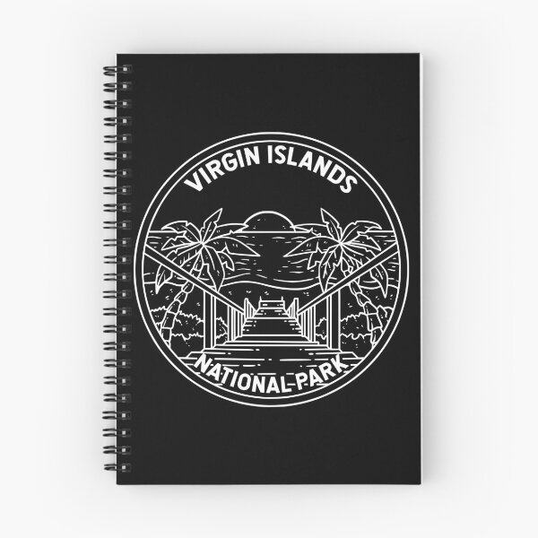Item preview, Virgin Islands National Park Monoline designed and sold by KrisSidDesigns.