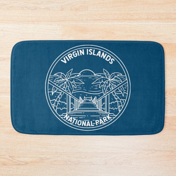 Item preview, Virgin Islands National Park Monoline designed and sold by KrisSidDesigns.