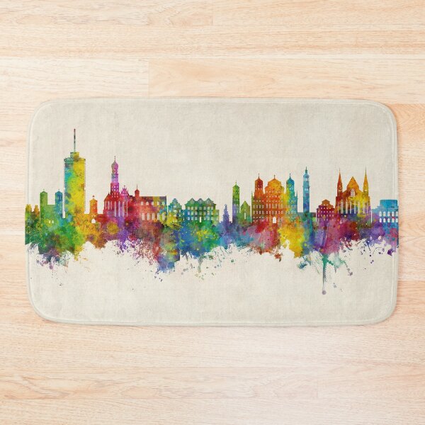 Item preview, Augsburg Germany Skyline designed and sold by ArtPrints.