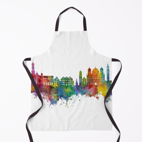 Item preview, Augsburg Germany Skyline designed and sold by ArtPrints.