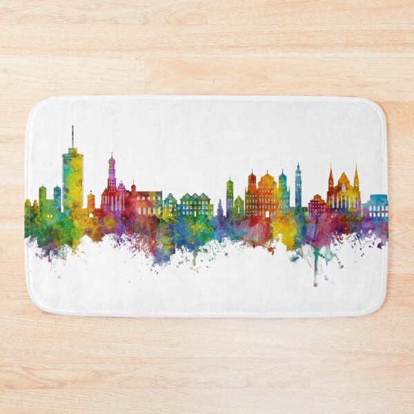 Item preview, Augsburg Germany Skyline designed and sold by ArtPrints.