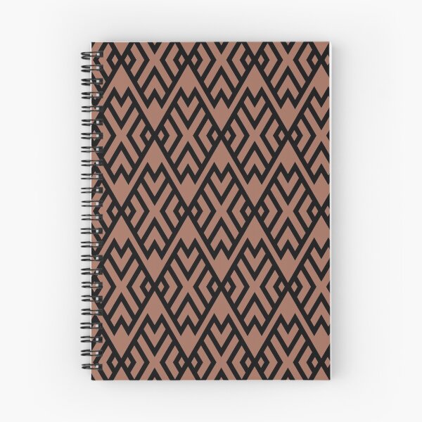 Item preview, Brown Black Geometric Diamond Shape Tile Pattern Coordinates w/ Behr Popular Color 2022 Perfect Penny S180-6 designed and sold by ColorOfTheYears.