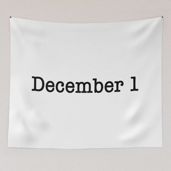 Item preview, December 1 designed and sold by ellebackup.
