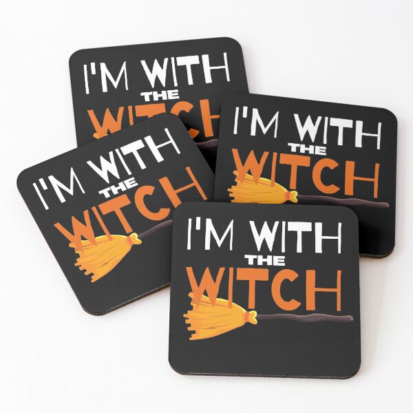 Item preview, I'm With The Witch designed and sold by TThousand.